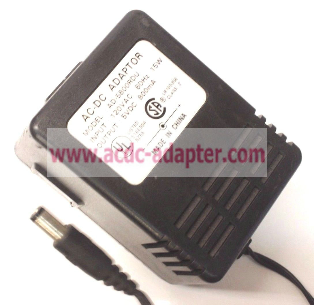 NEW AD-5800RDU 5V DC 800mA AC Power Supply Adapter Charger